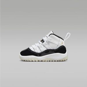 Toddler's Jordan 11 Retro "Gratitude" White/Metallic Gold-Black